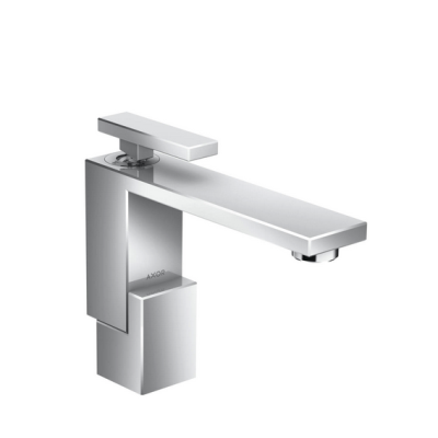 Смеситель для раковины AXOR Edge 130 со сливным клапаном Push-Open  46010000