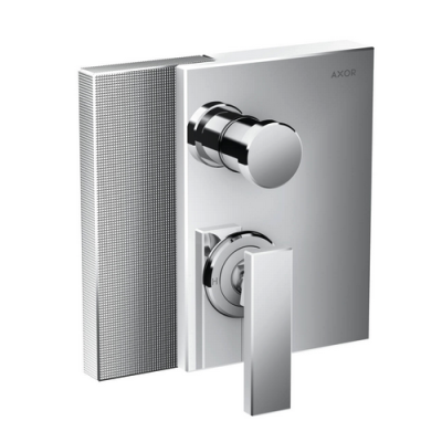 Смеситель для ванны AXOR Edge скрытого монтажа с алмазной огранкой  46451000