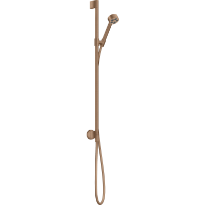 Душевой набор Axor One, 75 1jet, EcoSmart, 48791310, шлифованное красное золото