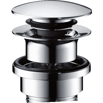 Сливной набор Push-Open, для раковины и биде Axor, 51300990, полированное золото