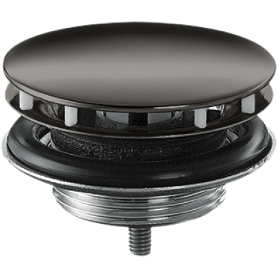 Сливной набор незапираемый, для раковины Axor, 51301330, полированный черный хром 