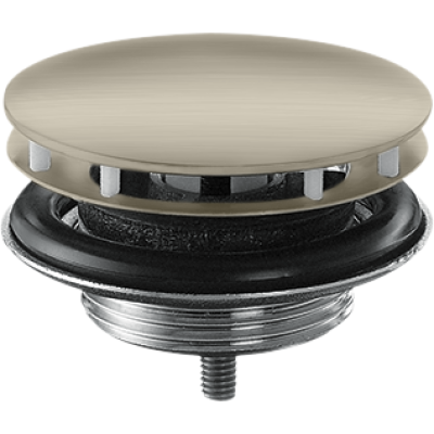 Сливной набор незапираемый, для раковины Axor, 51301820, шлифованный никель