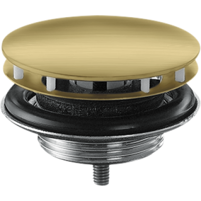 Сливной набор незапираемый, для раковины Axor, 51301950, шлифованная медь