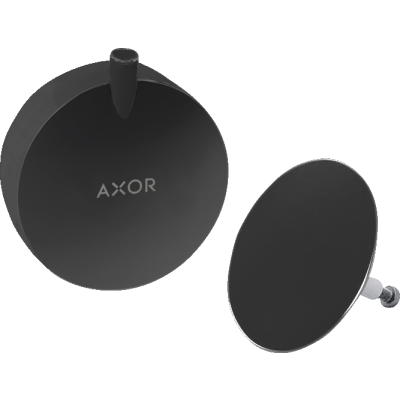 Внешняя часть набора слив-перелив Axor, 58312670, матовый черный