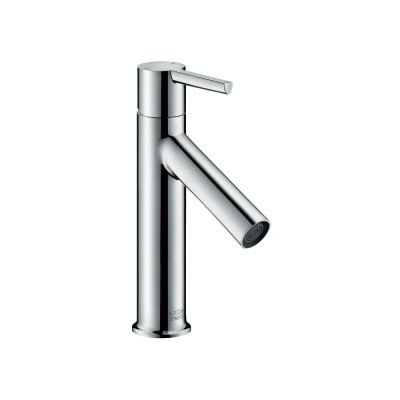 Смеситель AXOR Starck для раковины с высотой излива 100 мм со сливным гарнитуром хром  10001000