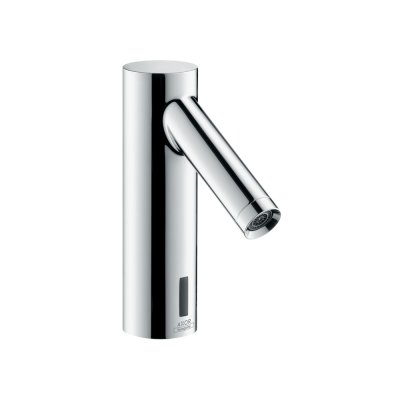 Смеситель AXOR Starck Organic для раковины электронный без регулировки температуры питание от батареек хром  10106000