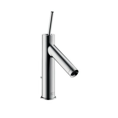 Смеситель AXOR Starck Organic для раковины в форме таза с высотой излива 170 мм с двумя рукоятками с незапираемым сливным набором хром  10111000