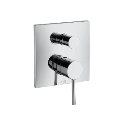 Смеситель для ванны AXOR Starck X для скрытого монтажа со встроенной защитной комбинацией хром  10447000