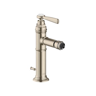 Смеситель для биде AXOR Montreux со сливным гарнитуром шлифованный никель  16526820