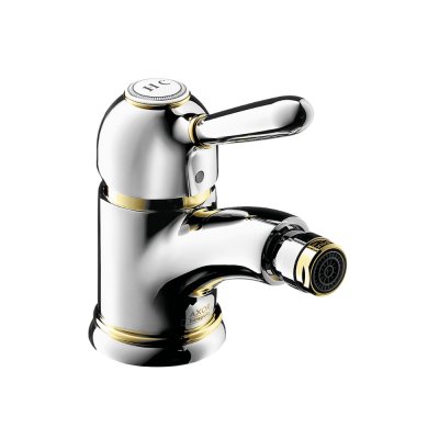 Смеситель для биде AXOR Carlton со сливным гарнитуром хром  17210000