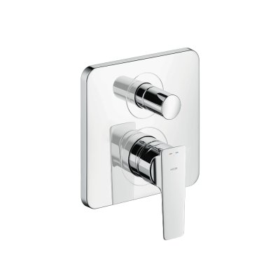 Смеситель для ванны AXOR Citterio E для скрытого монтажа со встроенной защитной комбинацией хром  36457000