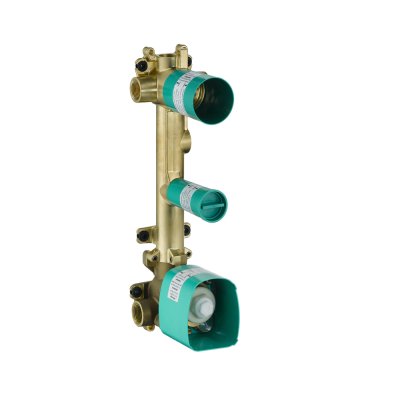 Скрытая часть AXOR Citterio E для термостата 380 мм x 120 мм c панелью для 2 потребителей  36701180