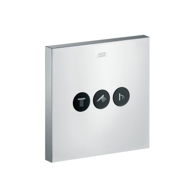 Модуль AXOR ShowerSelect с тремя запорными клапанами хром  36717000