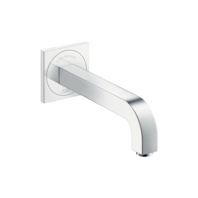 Электронный смеситель AXOR Uno излив 225 мм настенный с изливом для скрытого монтажа хром  39118000