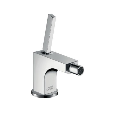 Смеситель для биде AXOR Citterio 90 со сливным гарнитуром хром  39210000