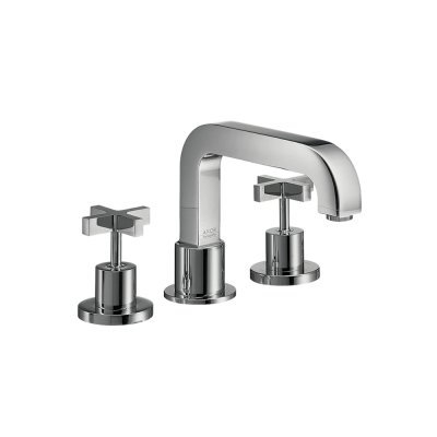 Смеситель AXOR Urquiola на край ванны на 3 отверстия с панелью 1/2  хром  39436000