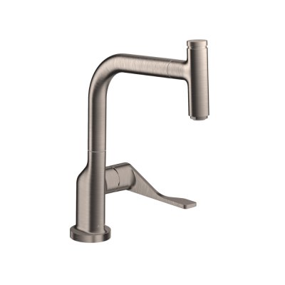 Смеситель для кухни AXOR Citterio с выдвижным душем нержавеющая сталь  39861800