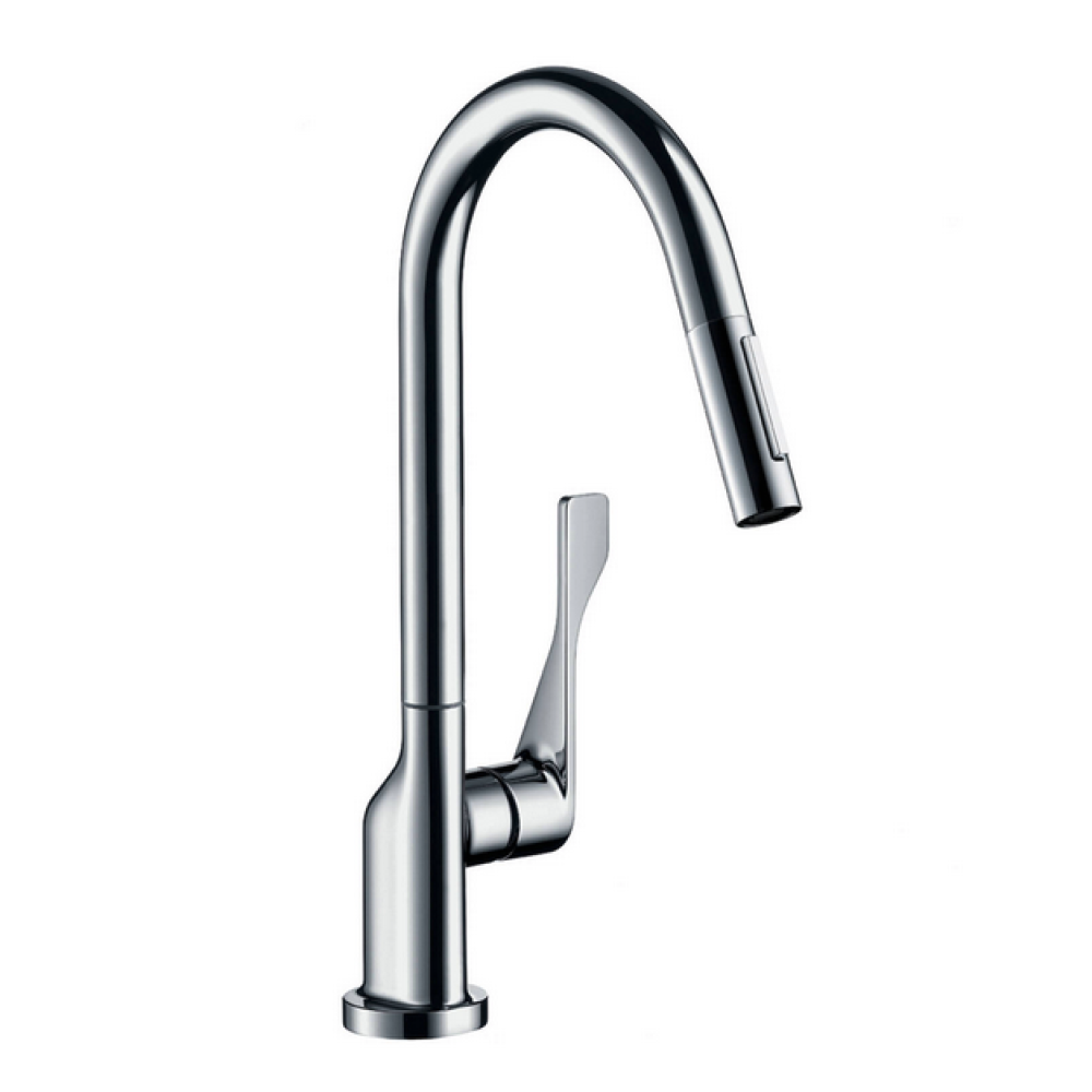 Кухонный смеситель AXOR Citterio 250 мм с вытяжным душем Eco  39832000