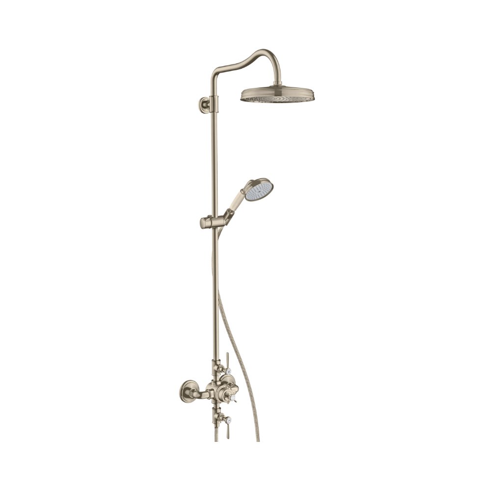 AXOR Showers/Front Showerpipe с термостатом и верхним душем дизайн Front хром  16572820
