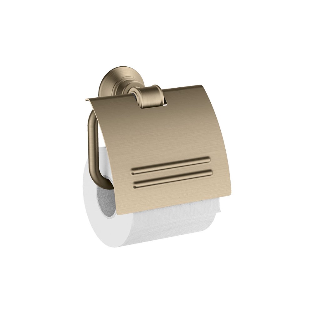 Держатель для туалетной бумаги AXOR Montreux с крышкой шлифованный никель  42036820